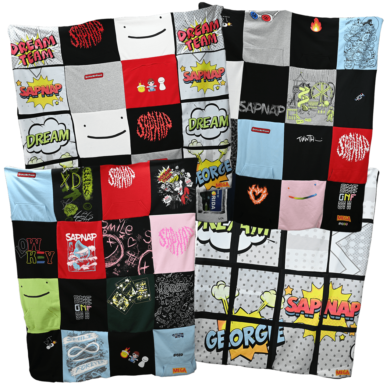 Dream Team MEGACON Exclusive Handcrafted Quilted Blankets
