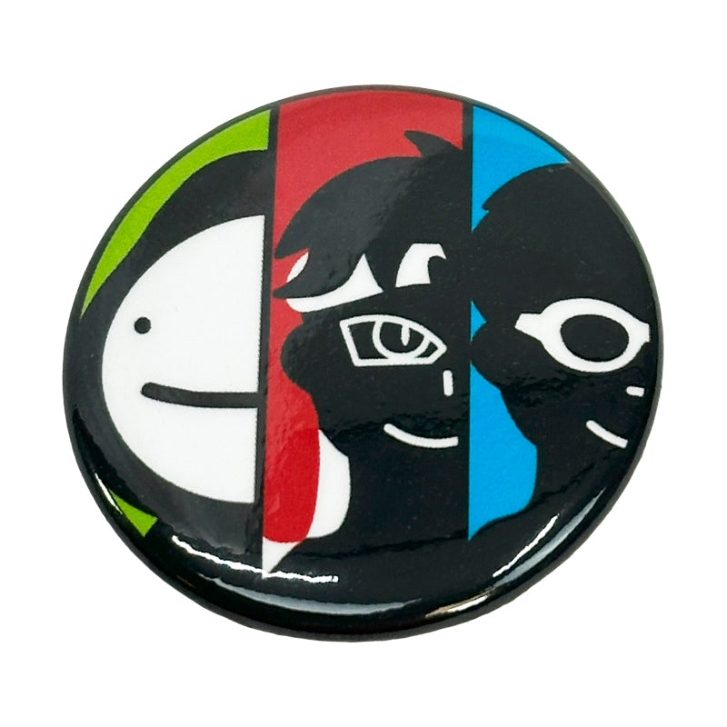 Dream Team Thirds Button Pin