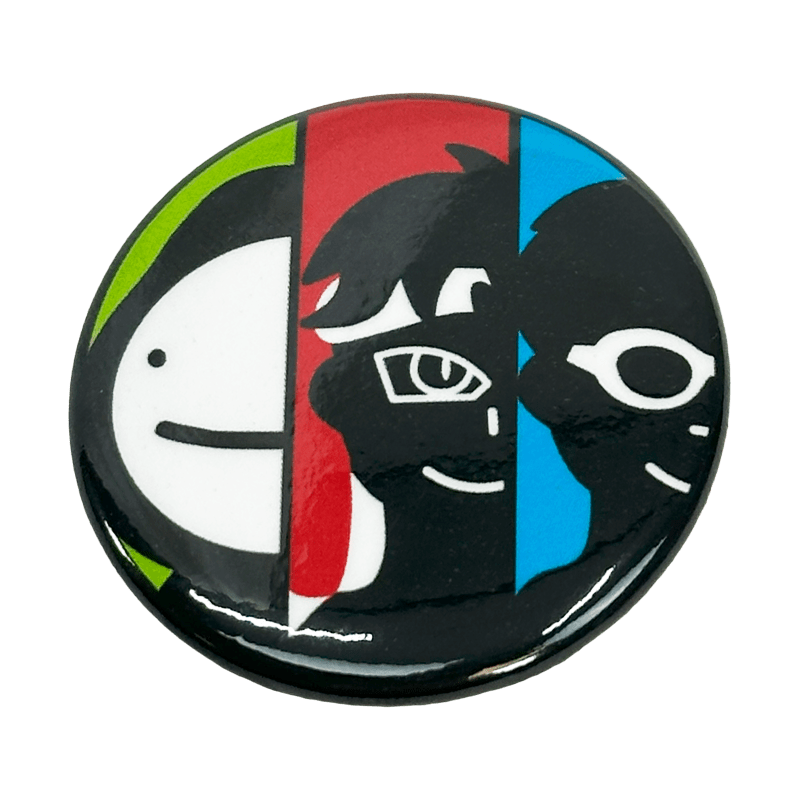 Dream Team Thirds Button Pin