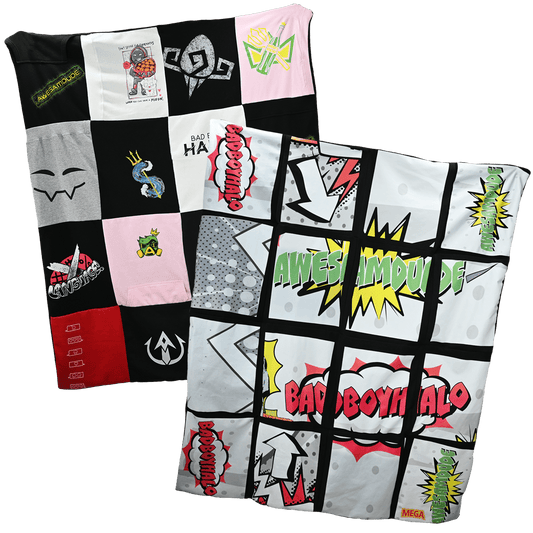 BadBoyHalo and awesamdude MEGACON Exclusive Handcrafted Quilted Blankets