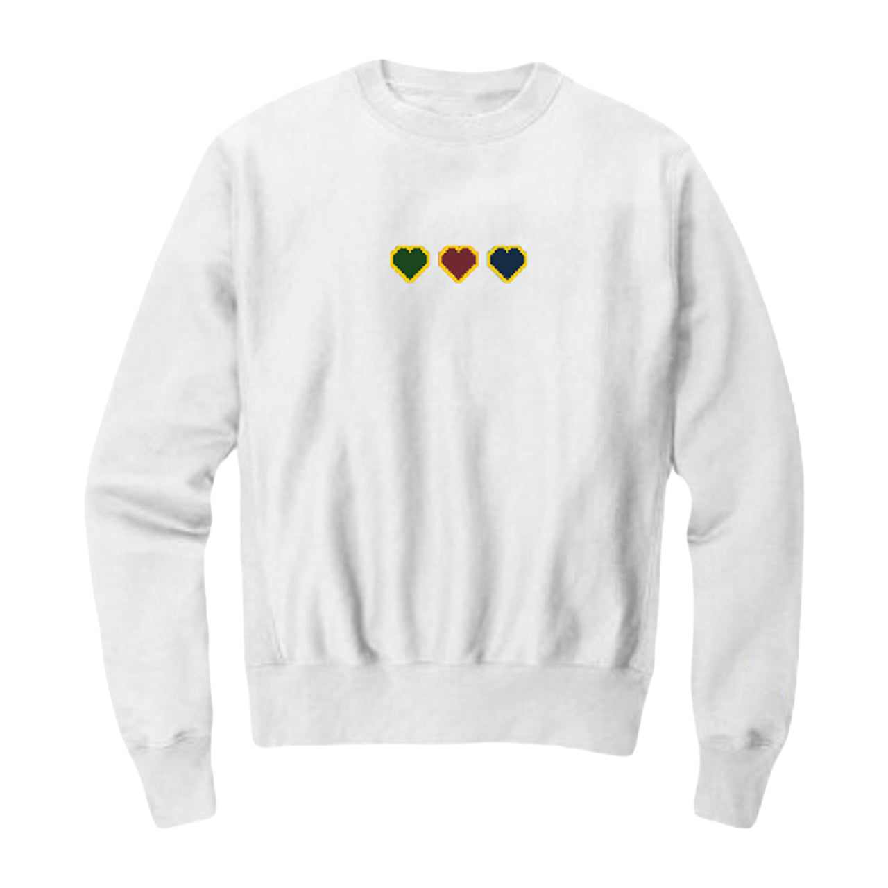 Dream Team Pixel Heart Crewneck Sweatshirt