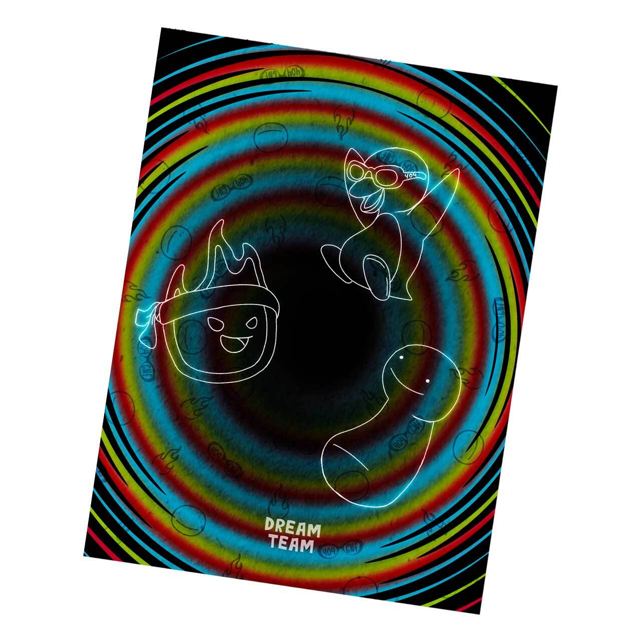 Dream Team Swirl Poster