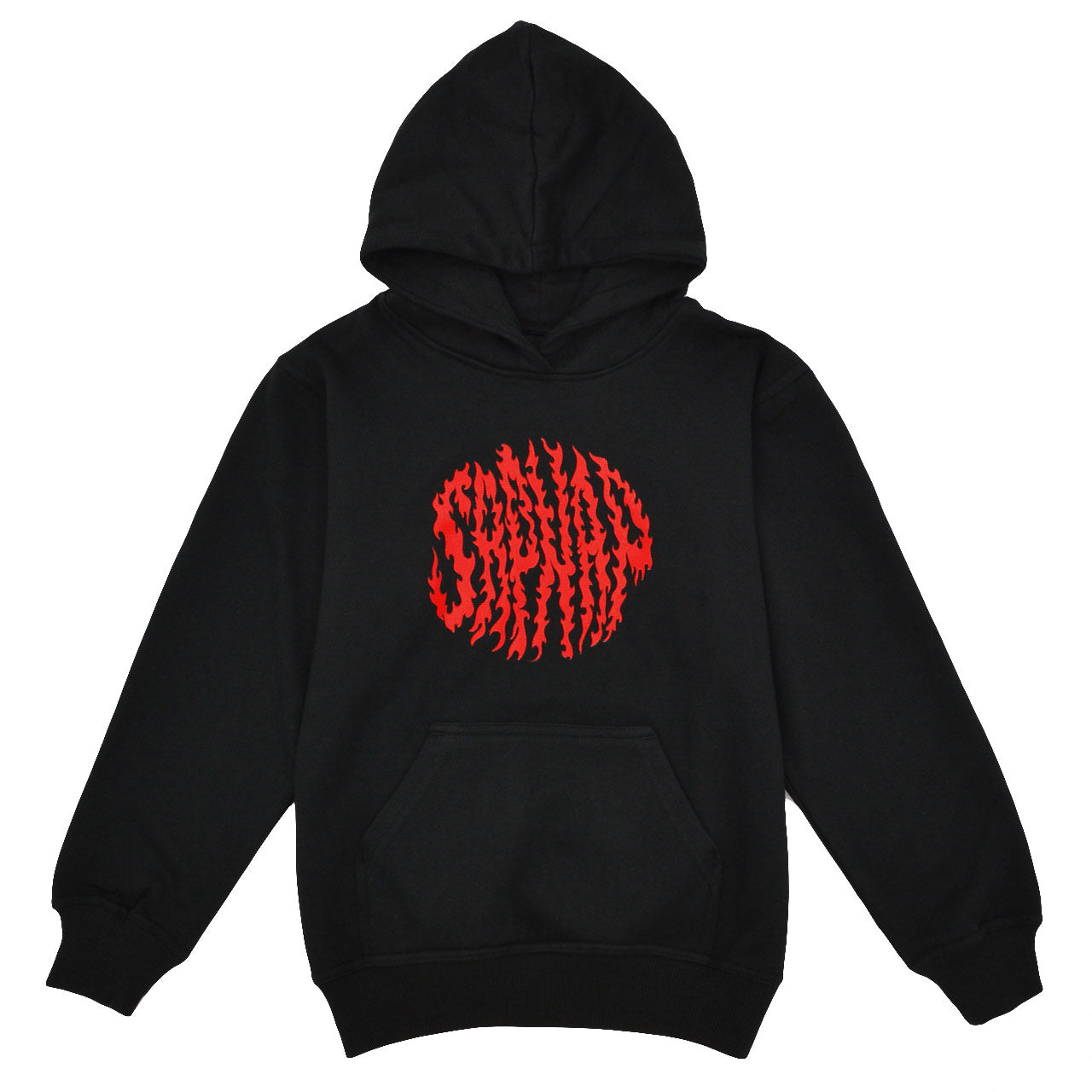 Sapnap Flame Name Fleece Pullover Hoodie