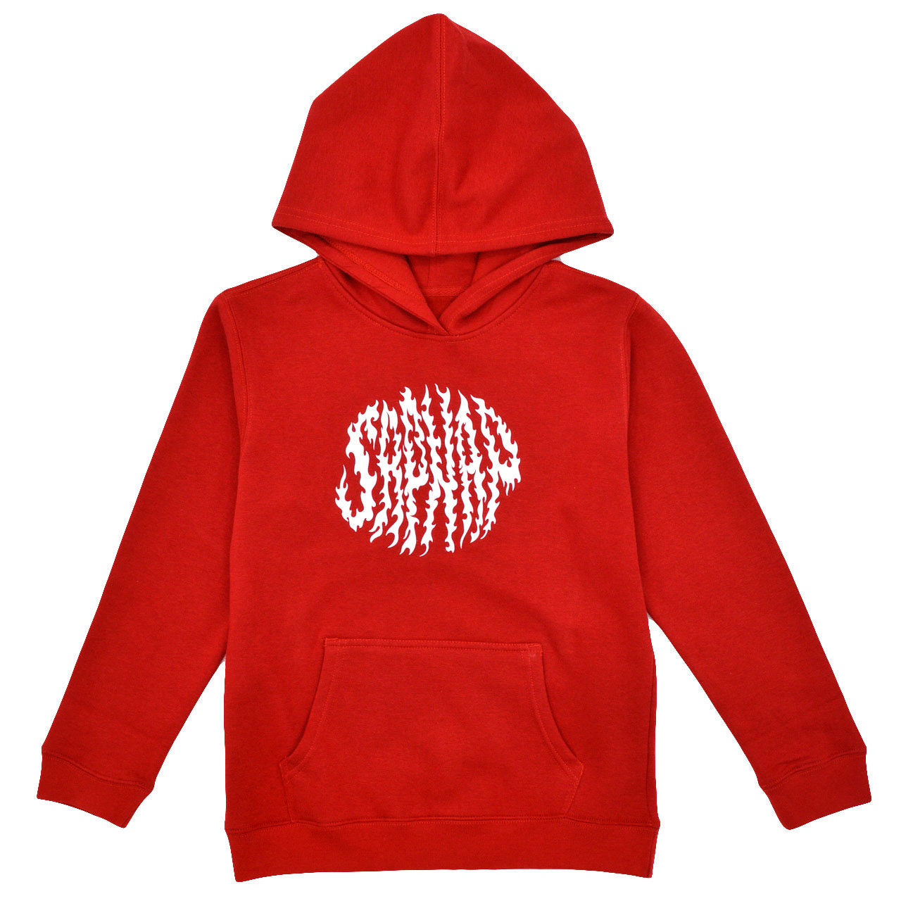 Sapnap Flame Name Fleece Pullover Hoodie