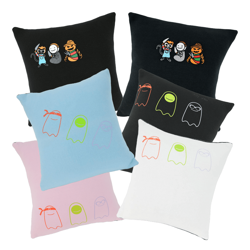 Dream Team Handcrafted Halloween Pillows