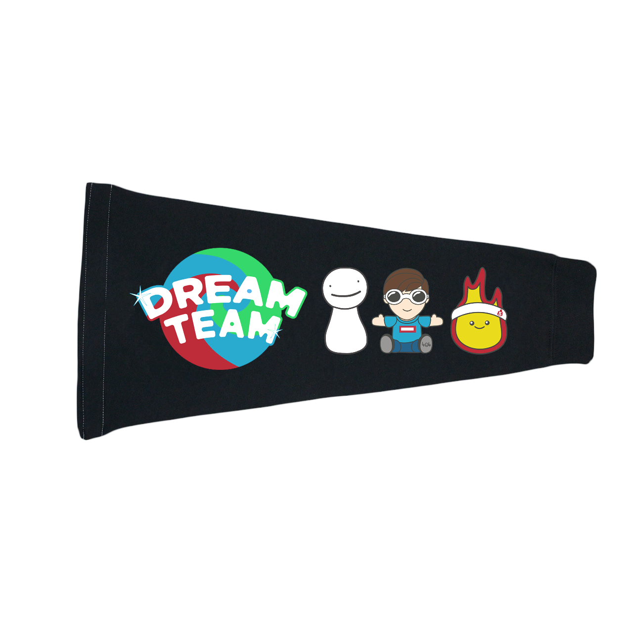 Dream Team Handcrafted Hoodie Sleeve Pennant