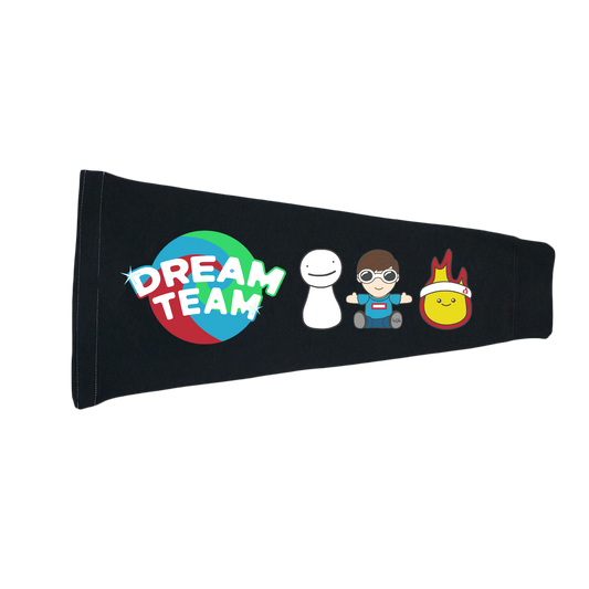 Dream Team Handcrafted Hoodie Sleeve Pennant