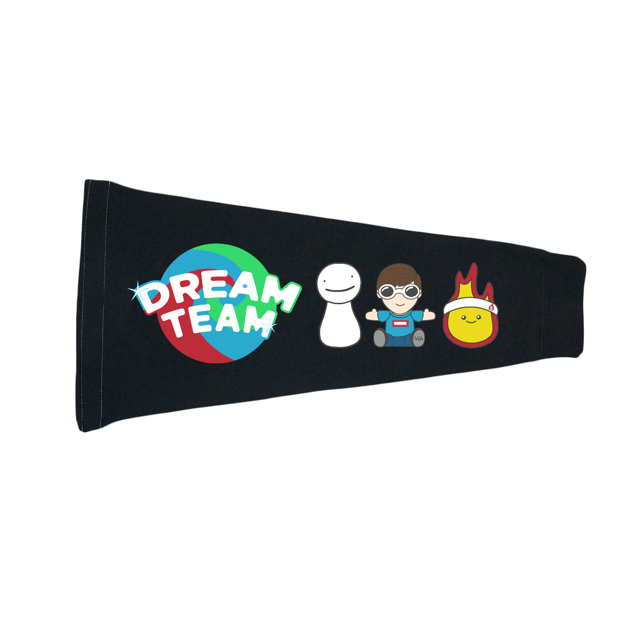 Dream Team Handcrafted Hoodie Sleeve Pennant