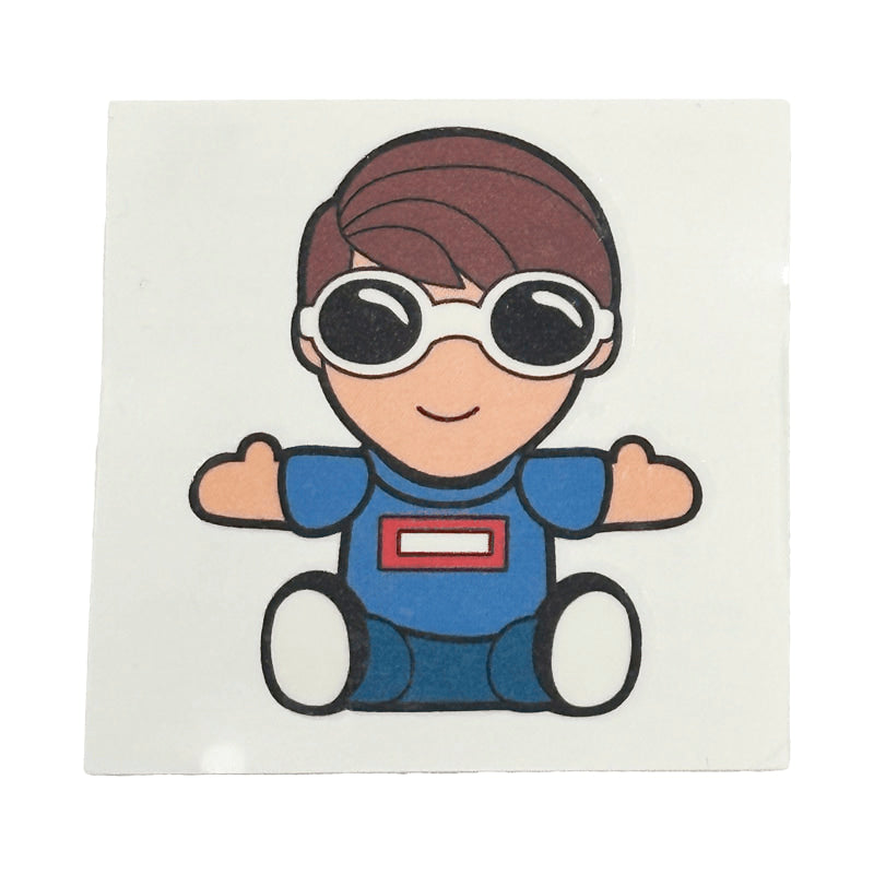 George Character Temporary Tattoo