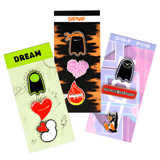Dream Team Pins Ghost Set 3 Pack