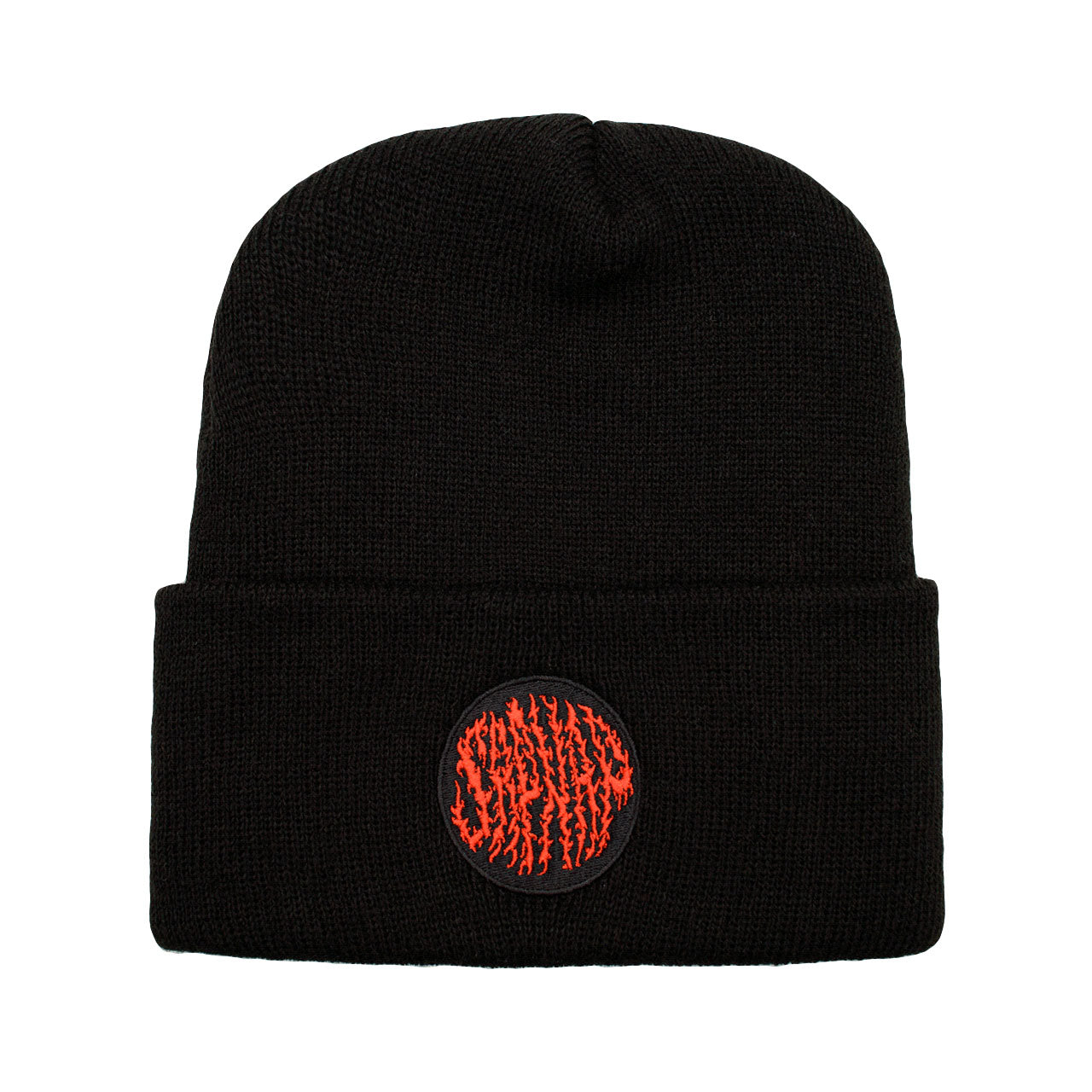 Sapnap Flame Name Cuffed Beanie